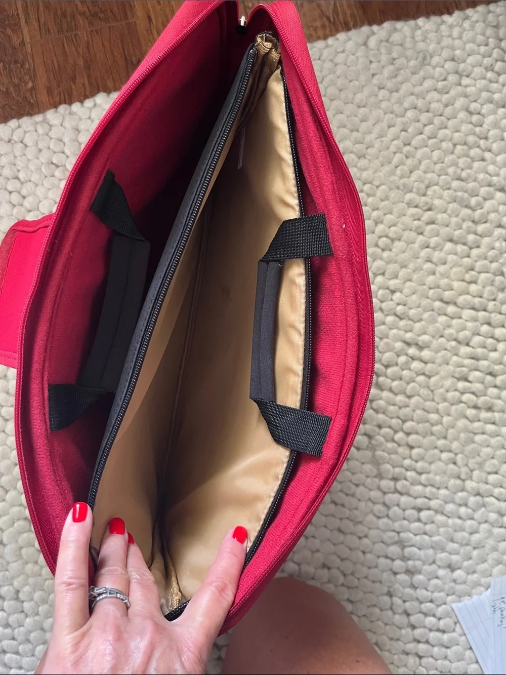 Neoprene laptop case sleeve